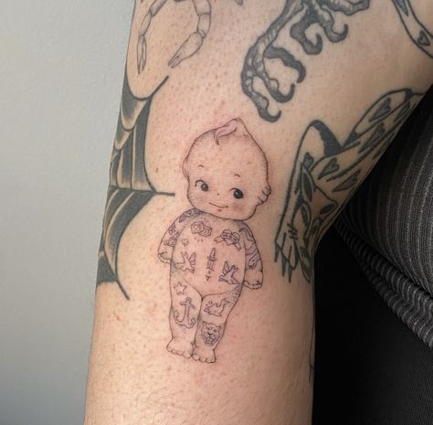 Kewpie Flash Tattoo, Cupie Doll Tattoo, Cowboy Kewpie Tattoo, Kewpie Doll Tattoo, Kewpie Baby Tattoo, Cowboy Kewpie, Tattooed Kewpie Doll, Kewpie Tattoo, Zodiac Kewpie