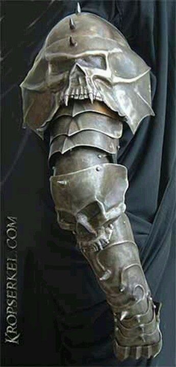 Knight Skull Shoulder Armor Goth Armor, Skeleton Armor, Pauldron Armor, Skull Armor, Gothic Armor, Bone Armor, Armadura Cosplay, Costume Armour, Leather Armor