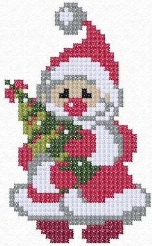 Little Santa Claus as decorations for this young member of your family. The classic design made in the style of cross-stitch can be decorated with a bib or baby outfit . Cute plot will appeal to all. A set of embroidered towels will be a great gift to your neighbors or friends.. They will be surp... Holiday Cross Stitch Patterns Free, Santa Claus Cross Stitch, Christmas Counted Cross Stitch, Santa Embroidery, Christmas Cross Stitch Patterns Free, Cross Stitch Free, Cross Stitch Christmas Cards, Santa Cross Stitch, Holiday Cross Stitch