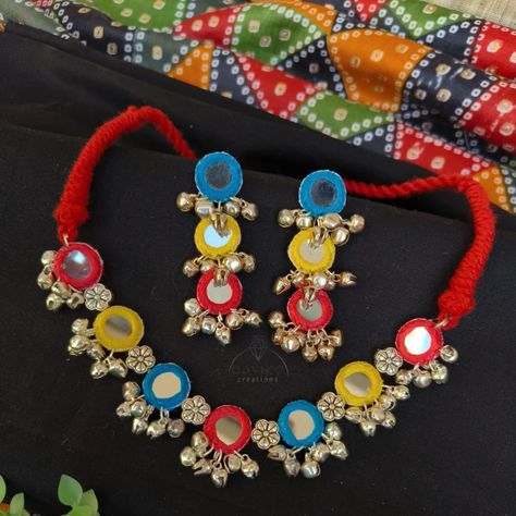 ✨💫 **Shine Bright This Navratri with Customized Mirror Jewelry Sets** 💫✨ For order whatsapp 9911909838 Get ready to dazzle during Garba nights with our exclusive **customized mirror jewelry sets**! Handcrafted with love, each piece reflects the vibrant energy of the Navratri season. From earrings to necklaces and bangles, our mirror jewelry is the perfect accessory to add that extra sparkle to your traditional look. 💃✨ Why Choose Our Mirror Jewelry? - **Customized designs** to match your ou... Mirror Bangles, Customized Mirror, Navratri Jewellery, Mirror Jewelry, Colorful Rangoli, Colorful Rangoli Designs, Jewelry Mirror, Pearl Jewellery, Vibrant Energy