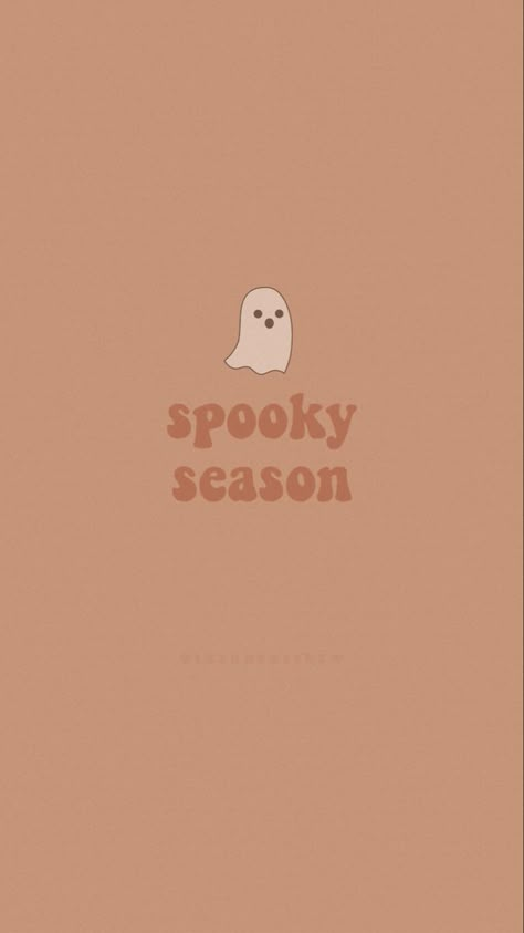 Spooky Season, Ghost, Orange, Halloween