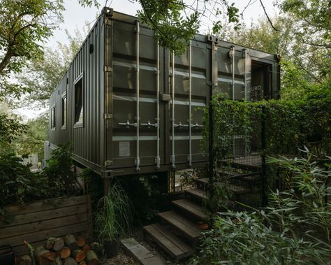 Gallery of Portable Cabin / wiercinski-studio - 1 Architecture Cool, Temporary Architecture, Shipping Container Cabin, Portable Cabins, Poznan Poland, Container Cabin, Container Houses, European Architecture, Portable House