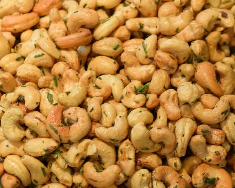 Outrageous Roasted Rosemary Cashews@judyschickens Rosemary Cashews, Cashew Recipes, Nashville Food, 2024 Recipes, Sustainable Gardening, Coworker Gifts, Tomato Plant, Urban Farmer, Roasted Cashews