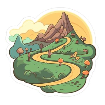 rolling hill,rolling hill clipart,cartoon rolling hill,rolling hill sticker Mountain Cartoon, Hill Drawing, Hill Illustration, Spooky Cartoon, Cartoon Grass, Cartoon Mountain, Mountain Clipart, Vector Mountain, Sticker Clipart