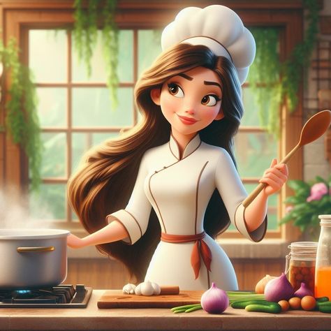 Chef Images Cartoon, Cartoon Chef Character Design, Baker Character, Anime Chef, Baker Illustration, Chef Cartoon, Thanks For Birthday Wishes, B Letter Images, Cartoon Chef