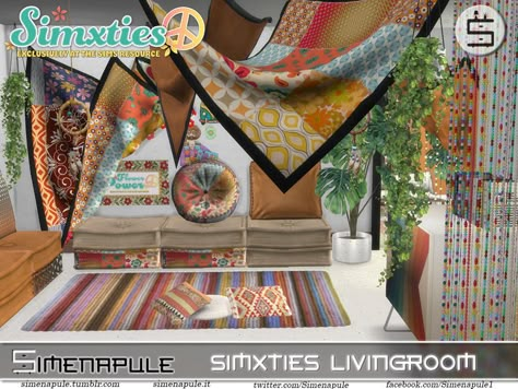 Ceiling Tapestry, Living Room Sims 4, Sims 4 Beds, Sims 4 Teen, Sims House Design, The Sims 3, Sims Community, Sims 4 Cc Finds, Electronic Art