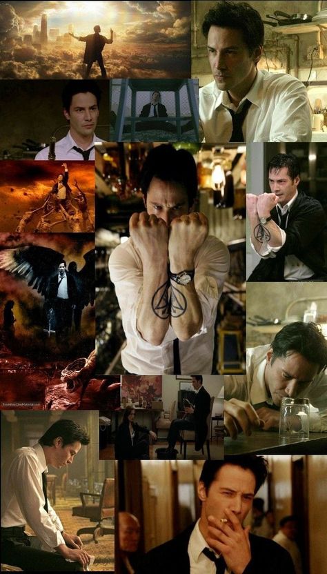 Constantine Keanu Reeves, Constantine Film, Constantine Movie, Matrix Wallpaper, Keanu Reeves Constantine, Keanu Reeves Young, Constantine Hellblazer, The Matrix Movie, John Wick Movie