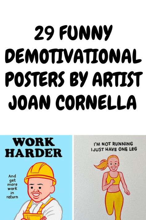 29 Funny Demotivational Posters By Artist Joan Cornella #Funny #Demotivational #Posters #By #Artist #Joan #Cornella Funny Demotivational Quotes, Demotivational Quotes Funny, Demotivated Quotes, Demotivational Posters Funny, Unmotivated Quote, Demotivational Quotes, Joan Cornellà, Demotivational Posters, Work Humor