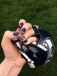 Super Bowl Nails. Seahawk Nails Design Seattle, Superbowl Nails, Seattle Seahawks Nails, Seahawks Nails Design, Seahawk Nails, Super Bowl Nails, Seahawks Nails, American Manicure, Manicure Shellac