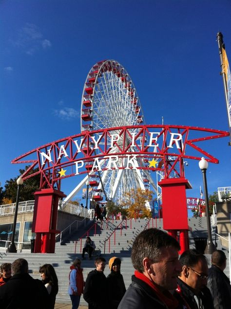 What’s a day like by Lake Michigan? You and your grandchildren can visit Chicago’s Navy Pier to find out. There are fine restaurants, retail shops, the popular Family Pavilion, and a 15-story tall Ferris wheel to top the experience. Several cruises are available to explore beyond the lakeshore from the pier’s Dock Street. Crystal Gardens, Travel Chicago, Amazing Maze, Navy Pier Chicago, Chicago Landmarks, Chicago Trip, Cross Country Trip, Chi Town, Visit Chicago