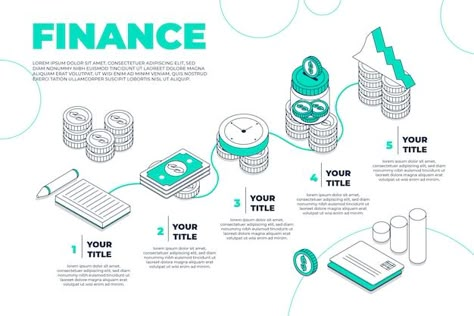 Finance infographic concept | Free Vector #Freepik #freevector #infographic #business #chart #idea Process Flow Infographic Design, Bank Infographic, Investment Infographic, Financial Infographic, Finance Presentation, Money Infographic, Flow Chart Design, Simple Infographic Design, Business Chart