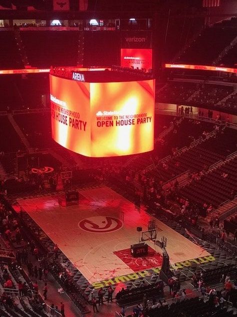 Atl Hawks, State Farm Arena, Open House Parties, Best Nba Players, Night Games, Usa Cities, Sports Technology, State Farm, Atlanta Hawks