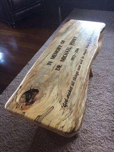 Wedding Benches, Memory Stones, Benches Diy, Mountain Property, Memorial Tree, Memory Garden, Bench Garden, Outdoor Bench Seating, Garden Bench Diy