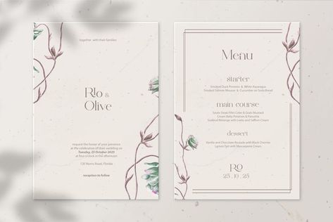 Wedding Invitations Psd Free, Background Kad Kahwin Digital, Floral Arch Wedding Invitation, Digital Nikkah Invites, Background Undangan Pernikahan Elegant Kosong, Wedding Menus Design, Adobe Illustrator Tutorials, Wedding Card Design, Vintage Wedding Invitations