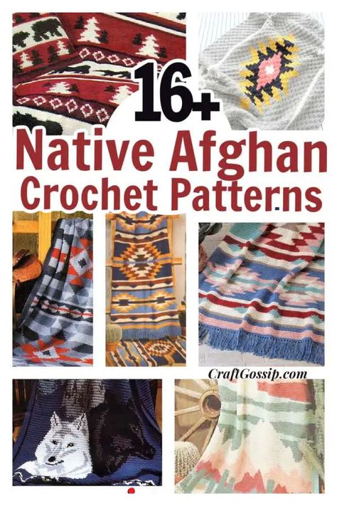 Crochet Indian Blanket Free Pattern, Blanket Ideas Crochet, Native American Crochet Patterns, Motifs Afghans, Crochet Blanket Ideas, Native American Blanket, Native American Quilt, Mochila Crochet, Crochet Throw Pattern