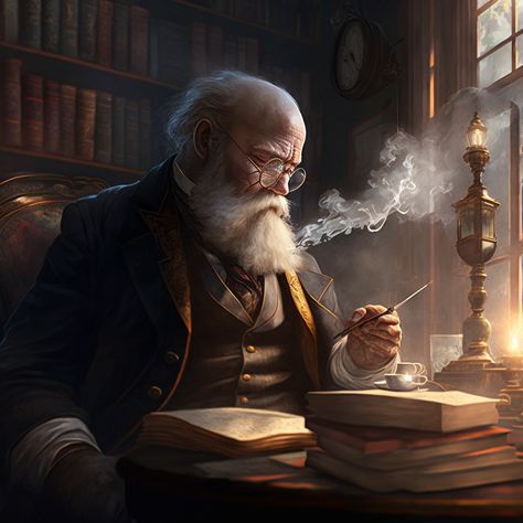 Fantasy Professor, Professor Character Design, Fantasy Detective, Female Professor, Call Of Cthulhu Rpg, Artsy Photography, Pirate Art, Cthulhu Mythos, Call Of Cthulhu