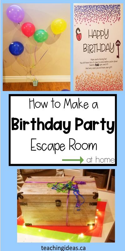 13 Birthday Games, Escape Room Themed Birthday Party, Escape Room Themed Party, Birthday Escape Room Diy, Indoor Activities For Kids 7-10, Games For 10th Birthday Party, 10th Birthday Girl Themes Ideas, Indoor Birthday Party Games For Kids, Indoor Party Games For Kids