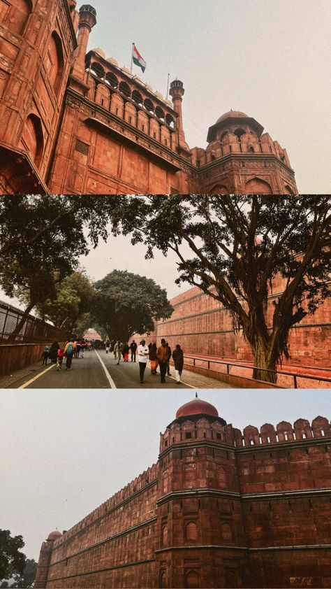 Red Fort Delhi Photography, Red Fort Photography, Red Fort Aesthetic, Delhi Snaps, Delhi Aesthetics, Delhi Pics, Delhi Aesthetic, Red Fort Delhi, Delhi Photography