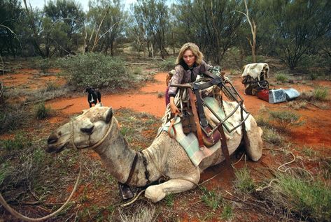 Robyn Davidson, Australian Desert, Tracks Movie, Australian Outback, Popular Photography, Alice Springs, Western Culture, Dog Stories, Unusual Animals