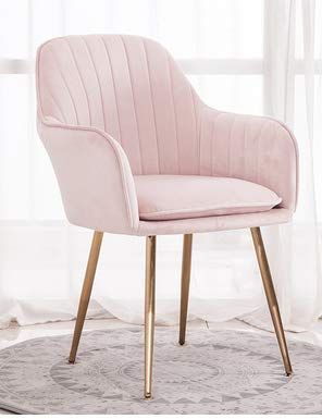 Desk Chair Ideas, Pink Dining Chairs, Hallway Chairs, Dressing Chair, Dressing Room Ideas, Dressing Room Decor, Nordic Dining, Chairs Diy, Modern Side Chairs