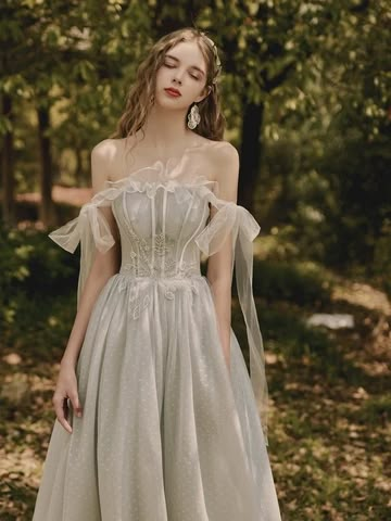 All New – Tagged "autumn2020" – Page 2 – Peiliee Shop Gray Prom Dress, Fairy Gown, Fairy Prom Dress, Grey Prom Dress, Fairy Wedding Dress, Sparkly Prom Dresses, Fairy Dresses, Fairy Wedding, Dress Tulle