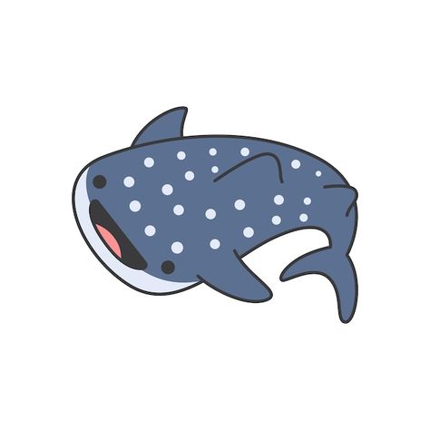 Vector cute cartoon whale shark vector i... | Premium Vector #Freepik #vector #tropical #blue #ocean #water Cartoon Whale Shark, Cute Shark Illustration, Whale Shark Drawing Cute, Whale Shark Doodle, Whale Shark Illustration, Cute Whale Shark, Whale Cartoon, Whale Cute, Shark Cartoon