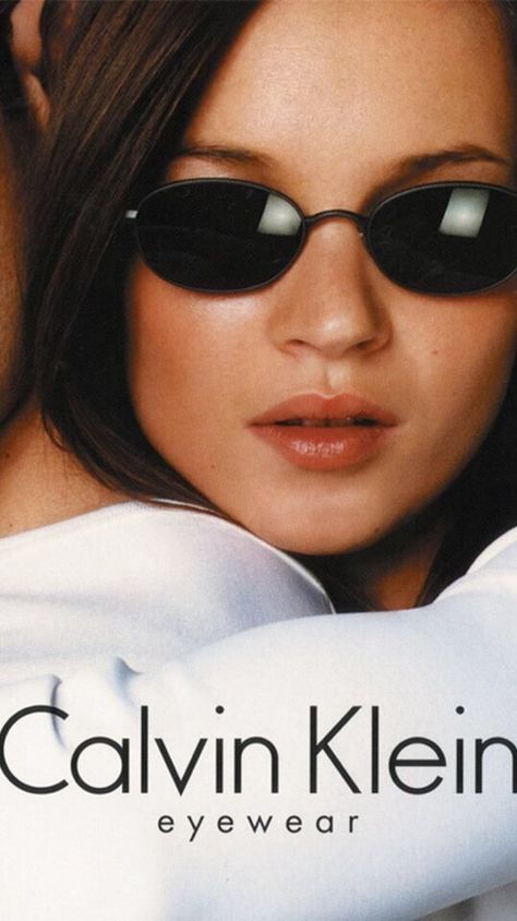 Kate Moss Sunglasses 90s, Kate Moss 90s, Ali Michael, Vintage Editorials, 90s Sunglasses, 90s Fashion Grunge, 90s Supermodels, Fashion Ads, Vintage Calvin Klein