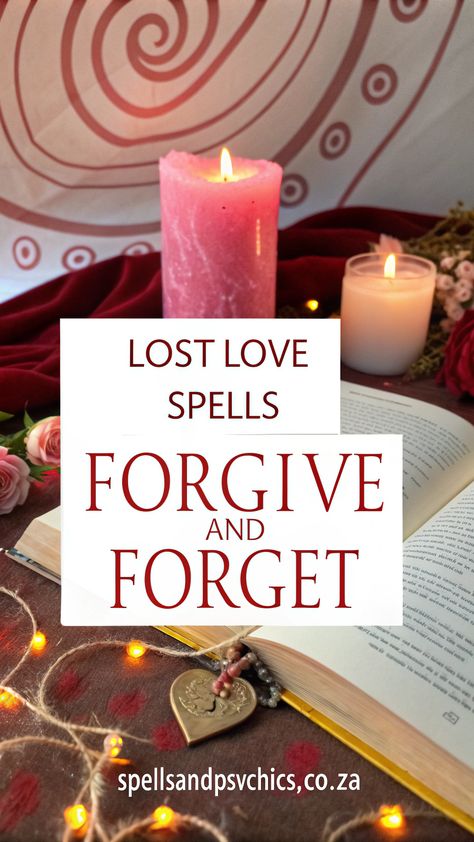 Discover the power of lost love spells to forgive and forget. Uncover mystical solutions to heal broken relationships and find closure. Our expert guide provides detailed insights into transformative love spells that can reignite passion and foster forgiveness. Explore how to let go of past hurts and move forward with love and understanding. Ideal for those seeking to mend and renew their romantic bonds through spiritual means. Perfect for anyone interested in healing hearts and reviving love. Spell To Forget Something, Get Over Someone Spell, Forget Someone Spell, Forgive Me Spell, Relationship Healing Spell, Let Go Spell, Love Spells That Work Immediately, Spells For Healing, Breakup Spell