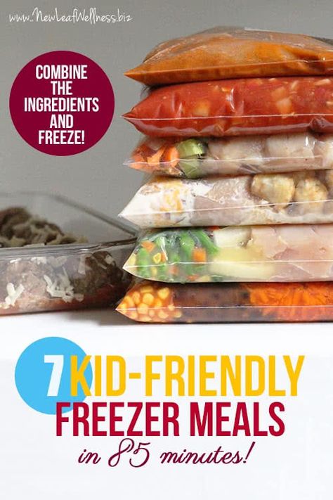 Seven Kid-Friendly Freezer Meals in 85 Minutes | The Family Freezer Turkey Pesto, Cheesy Tortellini, Freezer Food, Freezer Recipes, Printable Recipes, Freezer Meal Planning, Make Ahead Freezer Meals, Healthy Freezer Meals, Picky Kids