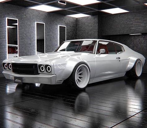 Restomod Classics on Instagram: “This is one insane concept 💪🏼 @restomod.classics #restomod #classics #resto #restoration ##classiccars #classicsdaily #restomodclassics…” Old School Muscle Cars, Chevy Chevelle, Chevrolet Chevelle, Tag Your Friends, Muscle Car, All White, Graphic Design Logo, Muscle Cars, Old School