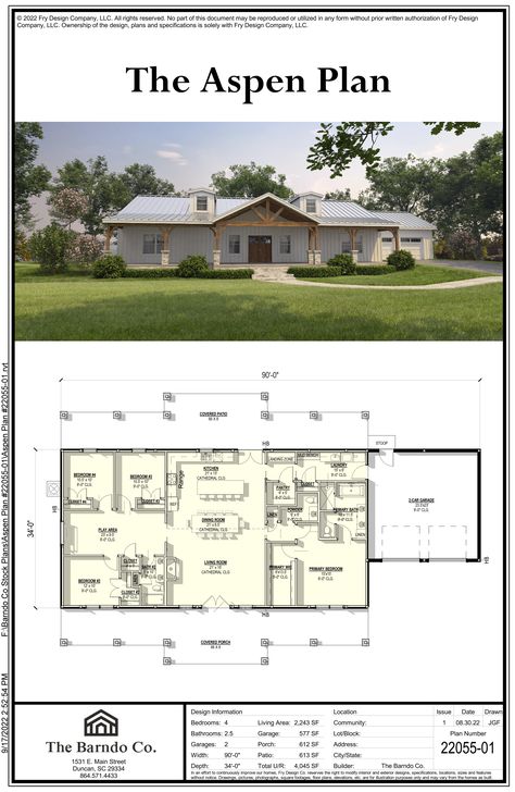 Metal Building House Plans, Metal House Plans, Barn Homes Floor Plans, Floor Plans Ranch, Barn House Design, Barndominium Plans, Pole Barn House Plans, Barn Style House Plans, Building Plans House