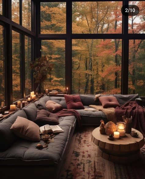 Apartment Vibes, Dream Aesthetic, Dream House Rooms, Outdoor Inspirations, Log Cabins, Dream House Interior, Cozy Room, Cabins In The Woods, Dream Rooms