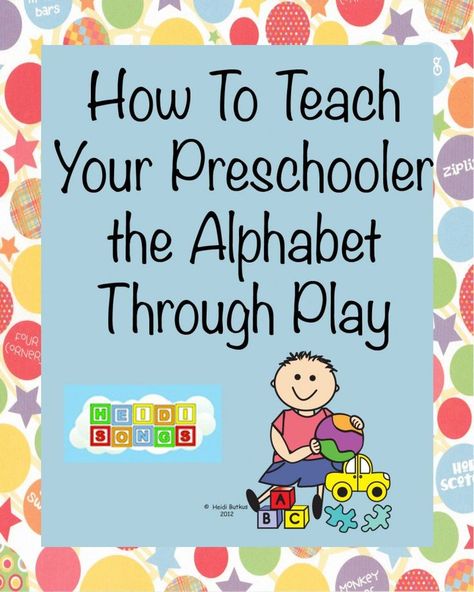 How to Teach Your Preschool Child the #Alphabet Through PLAY! Kids Phonics, How To Teach Kids, Phonics Games, Preschool Literacy, Study Ideas, Teaching The Alphabet, Homeschool Schedule, Preschool Letters, Big Goals