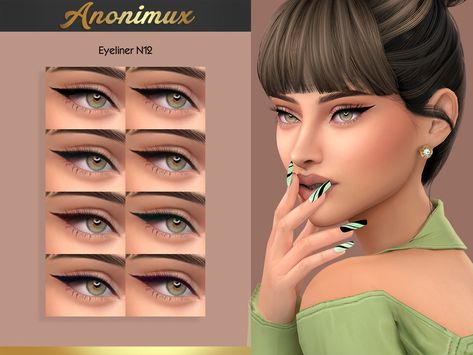 Sims 4 Female Eyeliner, Ts4 Eyeliner Cc Patreon, Sims 4 Cc Women Eyeliner, Sims 4 Mm Eyeliner, Sims 4 Cc Female Eyeliner, Sims 4 Cat Eyeliner, Sims 4 Custom Content Eyeliner, The Sims 4 Cc Graphic Eyeliner, Sims 4 Hooded Eyes