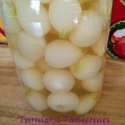 Pickled Pearl Onions | Turnips 2 Tangerines Pickled Pearl Onions Recipe, Pickled Pearl Onions, Pearl Onions Recipe, Pearl Onion Recipe, Pickle Onions Recipe, Sliced Cheese, Canning Pickles, Pickled Eggs, Pickling Spice