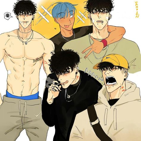 Anime Bebe, Hottest Anime Characters, Swag Art, Cool Anime Guys, 영감을 주는 캐릭터, Sketchbook Art Inspiration, Boy Art, Cute Anime Guys