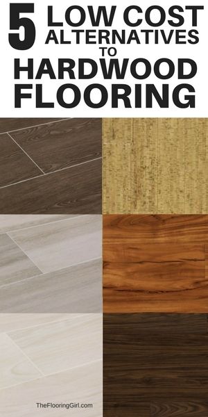 5 low cost alternatives to hardwood flooring.  #lowcost #flooring Cheap Remodel, Alternative Flooring, Low Cost Housing, House Paint Interior, Stained Concrete, Flooring Ideas, Décor Boho, Décor Diy, Hardwood Flooring