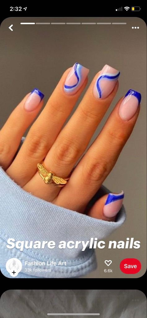 Nails Art Designs, Summery Nails, Nails Square, Short Square Acrylic Nails, Nails 2023, Acrylic Nails Coffin Short, Summer Acrylic Nails, Short Acrylic Nails Designs, Rainbow Nails