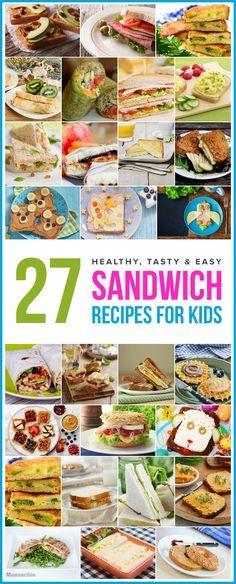 Toddler Sandwiches, Sandwich Recipes For Kids, Kid Sandwiches, Easy Sandwich, Picnic Sandwiches, Toddler Lunch, Best Sandwich Recipes, Easy Sandwich Recipes, Toddler Recipes