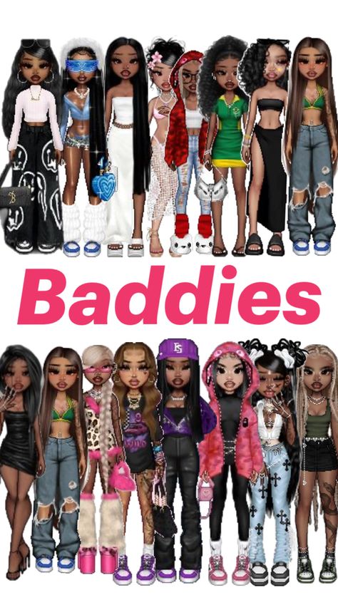 Black Bratz Doll, Baddie Style, Bratz Inspired Outfits, Latina Fashion Outfits, Latina Fashion, Casual Preppy Outfits, Fashion Inspiration Design, Gaming Clothes, Cute Everyday Outfits