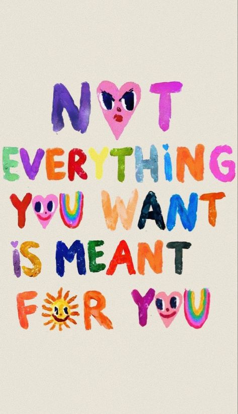 Quotes Colorful, Colorful Quotes Aesthetic, Colorful Quotes, Color Quotes, Graphic Design Fun, Happy Words, Reminder Quotes, Some Words, Cute Quotes