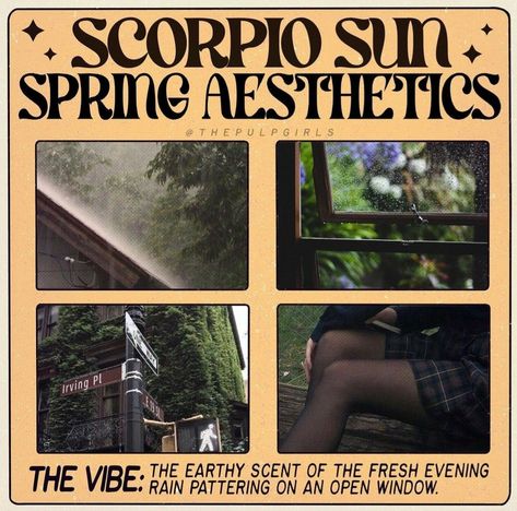 Aesthetics Cottagecore, Sun In Scorpio, Virgo Personality, Astro Tarot, Taurus And Aquarius, Summer Aesthetics, Sun Aesthetic, Star Goddess, Zodiac Signs Scorpio