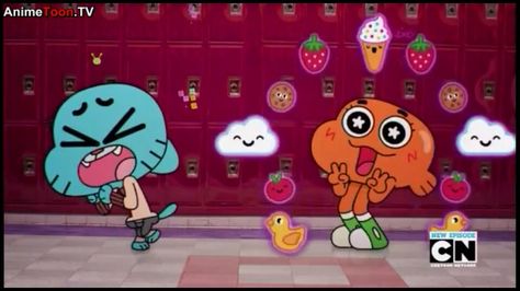 Cuteness overload Darwin And Anais, Darwin Watterson, Gumball And Darwin, Weird Images, Gumball Machine, Good Cartoons, World Of Gumball, The Amazing World Of Gumball, Cute Heart