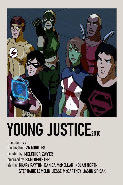 young justice polaroid movie film poster Young Justice Comic, Movie Film Poster, Nostalgia Art, Wally West, Teen Titan, Movie Covers, Movie Prints, Movie Posters Minimalist, Teen Titans Go