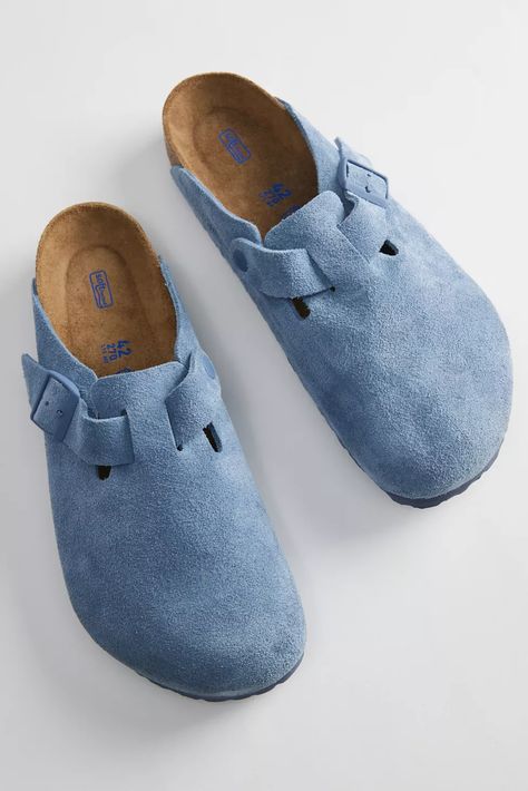 Birkenstock Boston Soft Footbed Clog | Urban Outfitters Boston Fall Outfits, Fall Clogs, Boston Fall, Birkenstock Boston Soft Footbed, Clogs Birkenstock, Boston Soft Footbed, Trendy Shoes Sneakers, Jeweled Shoes, Shoe Ideas