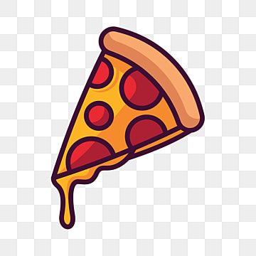 Cartoon Pizza Slice, Pizza Doodle, Pizza Emoji, Pizza Clipart, Pizza Svg, Pizza Png, Pizza Icon, Makanan Cepat Saji, Pizza Tattoo