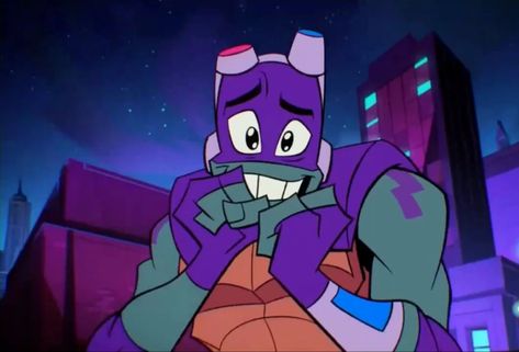 Rottmnt Characters, Rise Donnie, Donnie Rottmnt, Rottmnt Donnie, Tmnt Human, Mestre Splinter, Donatello Tmnt, Purple Turtle, Teenage Mutant Ninja Turtles Artwork