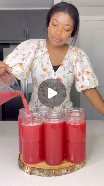 Fayette Faith Nyehn on Instagram: "Watermelon, strawberry, mint, and ginger juice 🌿

Use code “FAYETTE10” to save 10% on Nama J2, link in bio 
•
•
•
#healthydrink #healthyrecipes #healthylifestyle" Watermelon And Ginger Juice, Watermelon And Strawberry Juice, Watermelon Strawberry Juice, Watermelon Ginger Juice, Watermelon And Strawberry, Strawberry Water, Watermelon Strawberry, Strawberry Mint, Strawberry Juice