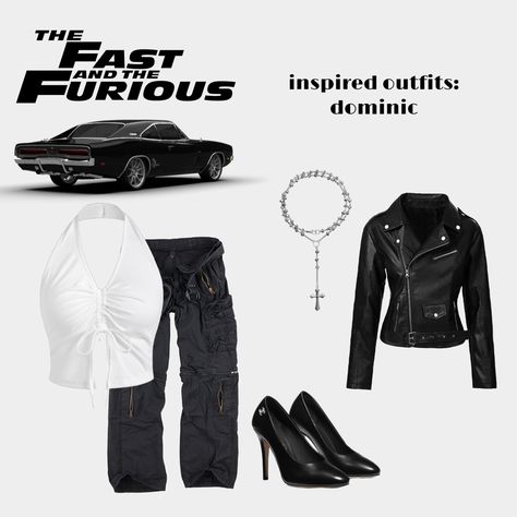 Fast And Furious Outfits Style Letty, Letty Outfits Fast And Furious, Fast And Furious Outfit Ideas, Letty Fast And Furious Outfits, Fast And Furious Inspired Outfits, Fast And Furious Outfits Style, Letty Outfits, Fast And Furious Aesthetic Outfits, Fast And Furious Fashion