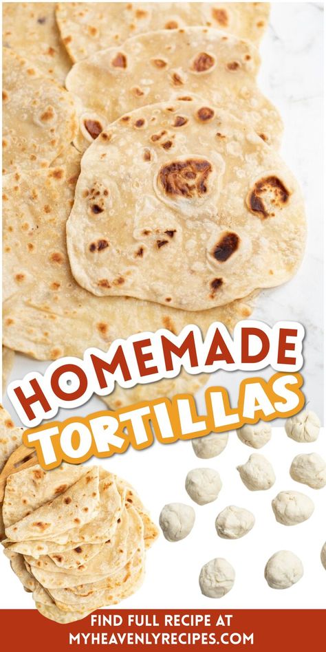 Homemade Tortilla Recipe- how to make tortillas at home. Easy ingredients and recipe. DIY tortillas. What do i need to make tortillas. Diy Tortillas, Make Tortillas, Homemade Tortilla Recipe, Homemade Flour, Homemade Tortilla, Low Fodmap Diet Recipes, How To Make Tortillas, Fodmap Diet Recipes, Homemade Flour Tortillas